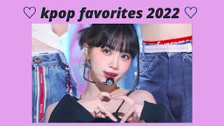 🪐 parts from kpop songs released in 2022 that sent me into another dimension // kpop favorites pt.1