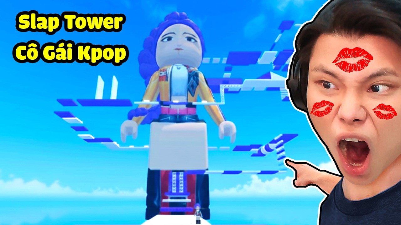 [ROBLOX] JayGray Leo Hết Tất Cả 3 Tháp Slap Tower Cô Gái Kpop Demon Hunter🖐😜Biến Hình Zoey-Rumi-Mira
