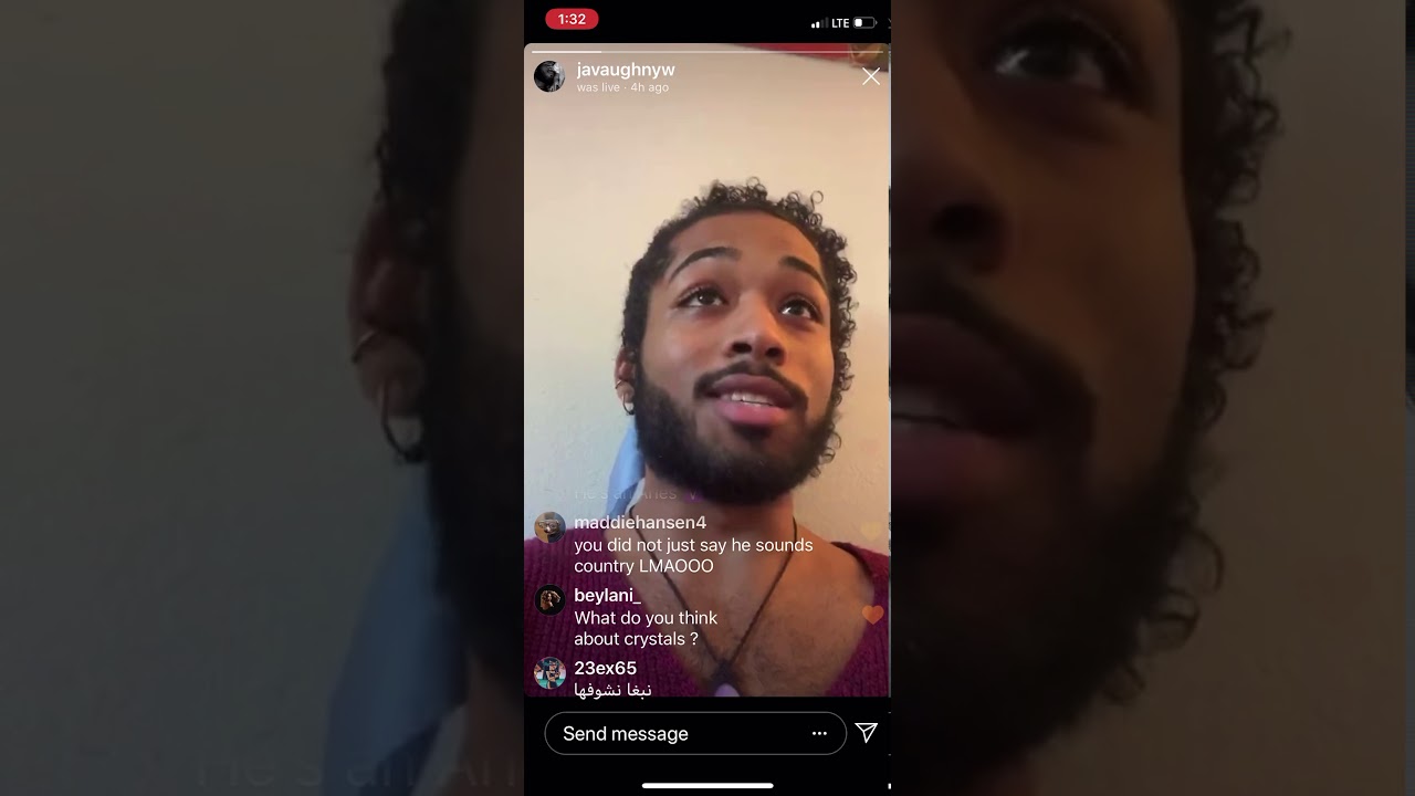 Javaughn Young White Ig Live Dropping Creative Gems Youtube