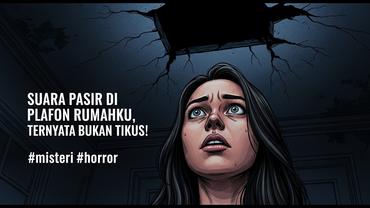 Suara Pasir di Plafon Rumahku, Ternyata Bukan Tikus! #misteri #horror