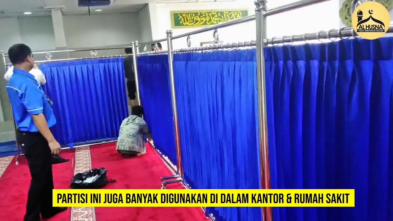 Partisi Shaf Pembatas Masjid Youtube