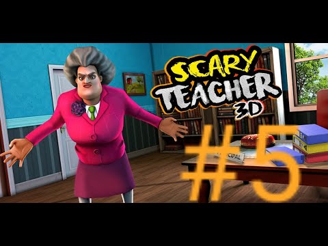 Manyak Öğretmene Elektrik Çarptı (Scary Teacher 3D)