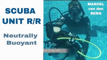 PADI Neutrally Buoyant Scuba Unit Removal and Replacement IDC Divemaster Skill Circuit