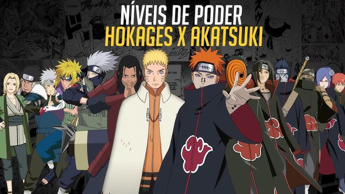 Naruto lidera guerra contra a Akatsuki em arte de celebração dos