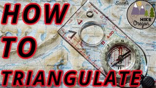 Navigation Basics Part 3 | Map & Compass Triangulation