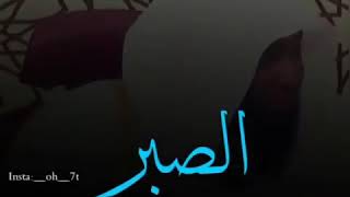 الصبر _بدر المشاري