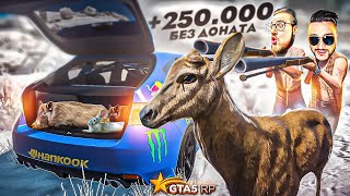 ЗАРАБОТАЛ 250.000$ БЕЗ ДОНАТА! САМОЕ ПРИБЫЛЬНОЕ ХОББИ! (GTA 5 RP/ROCKFORD)