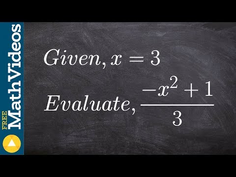 Evaluating an expression