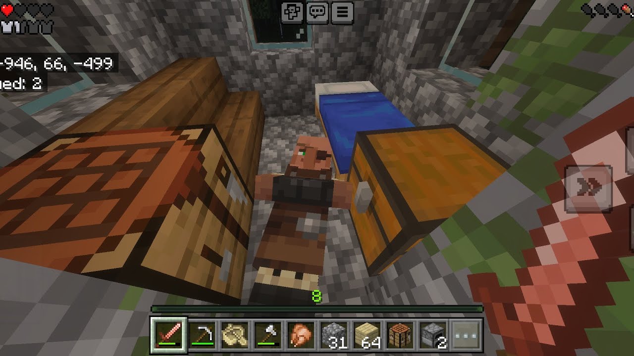 Playing Minecraft with my friend -part 1 - YouTube