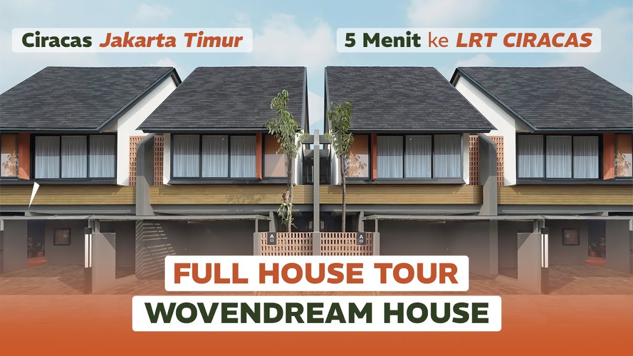 Full House Tour - Wovendream House by Easton Urban Kapital | Ciracas Jakarta Timur