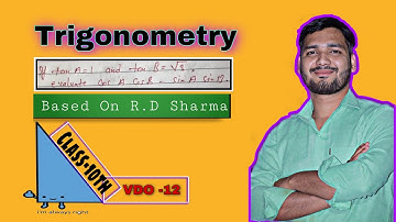 Trigonometry | If tan A =1 and tan B = root 3 evaluate cos A cos B - Sin A Sin B