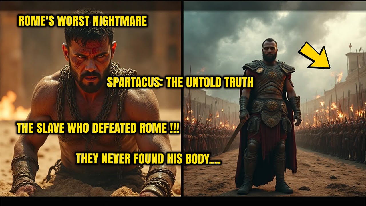 Spartacus: The Gladiator Who Made Rome Tremble - His Body Was Never ...