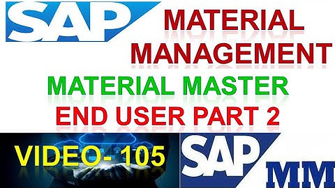 How to Configure End User in Material Management | Material Master in Sap | mm | DK TECHNOLOGIES