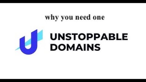 What is an unstoppable domain and why you need one.....crypto domains- The domain that can pay you