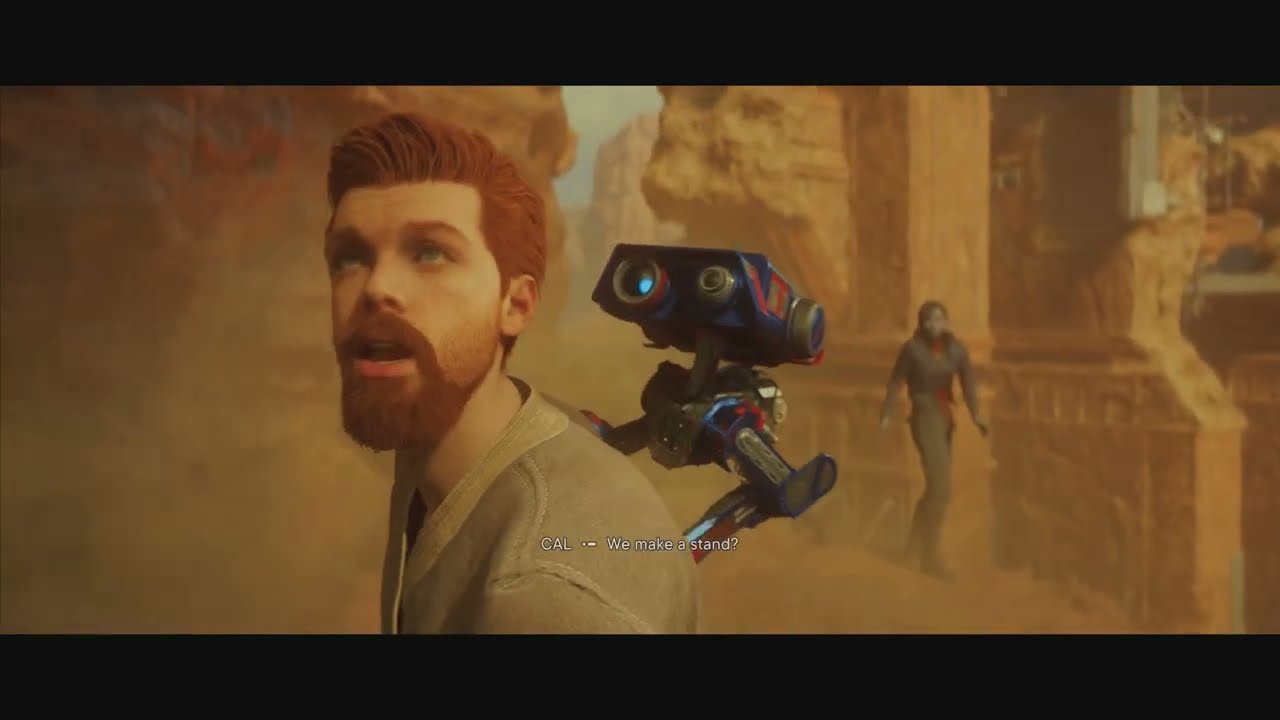 Star Wars Jedi: Survivor - Chase Sequence in Jedda