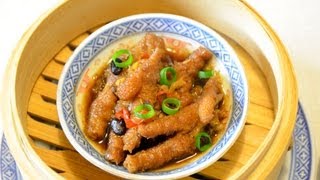 Chicken feet with black bean sauce/ phoenix claws, 豉汁鳳爪 by wantanmien 313,855 views 11 years ago 8 minutes, 26 seconds