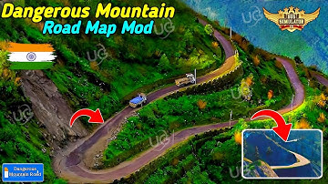 Map Mod Bussid 4.3.4 - New Released Dangerous Mountain Road Map Mod For Bus Simulator Indonesia |