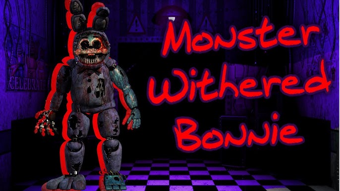 Monster Withered Bonnie in FNaF AR (Mod/Edit) by RealZBonnieXD on