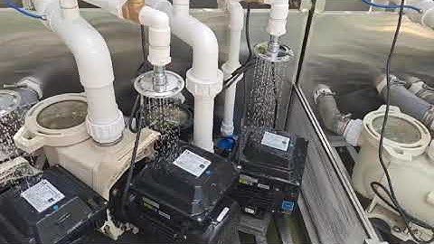 Variable speed pump outdoor test - LINGXIAO