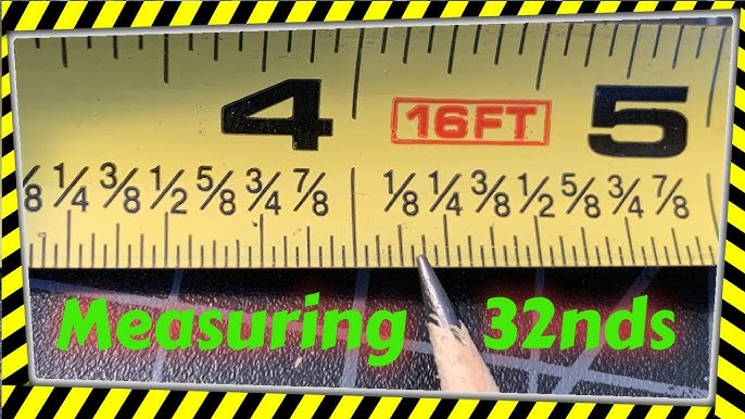 How to Read a Tape Measure - Inch Calculator