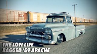 Bagged 1959 Chevrolet Apache | The Low Life Bagged Truck