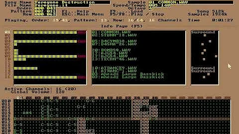 Michiel van den Bos - Foregone Destruction : UT (1999) - Facing Worlds