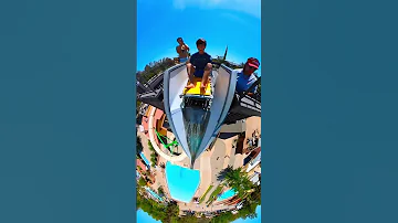 Aqua Skoot Style Water Slide At Wild Water Adventure Park Shorts 