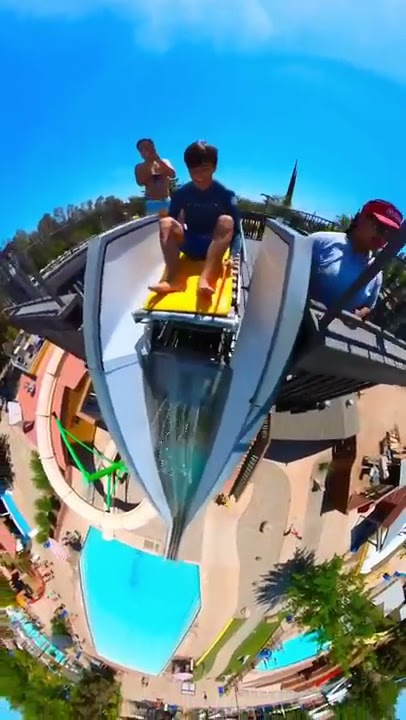 Aqua Skoot style water slide at Wild Water Adventure Park! #shorts