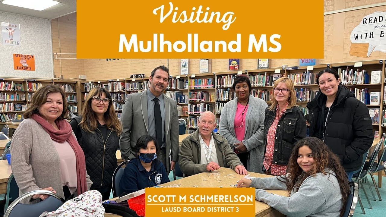 Visiting Mulholland Middle School YouTube