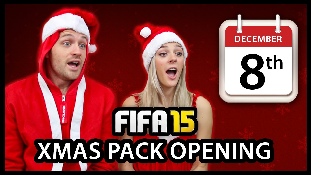 fifa ultimate team 18 XMAS ADVENT CALENDAR PACK OPENING #8 - FIFA 15 ULTIMATE TEAM
