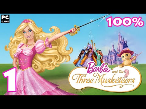 Barbie™ and the Three Musketiers (PC 2009) - 4K60 Walkthrough Part 1 - Farm
