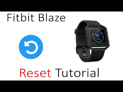 how to restore fitbit blaze to factory settings