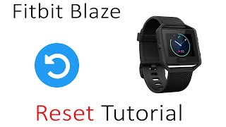 Tutorial How To Reset Reboot Fitbit Blaze screenshot 5
