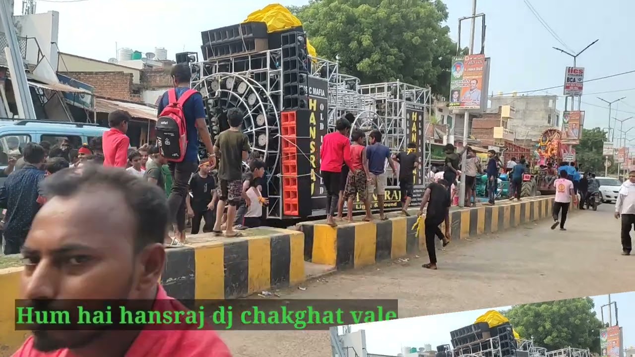 hansraj dj chakghat ganapati visarjan setup