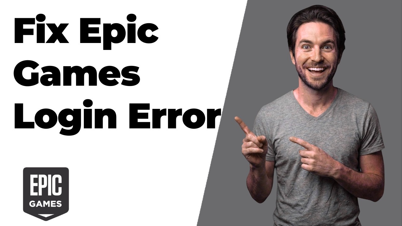 How To Fix Epic Games Login Error (Quick Troubleshooting Guide) - YouTube