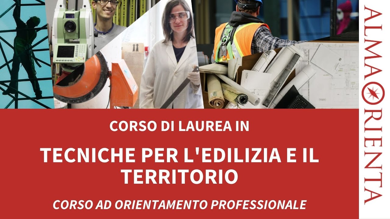 Laurea in Tecniche per l'edilizia e il territorio - Corso ad