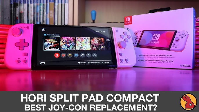 HORI Nintendo Switch Split Pad Compact (Apricot Red) - Unboxing - YouTube