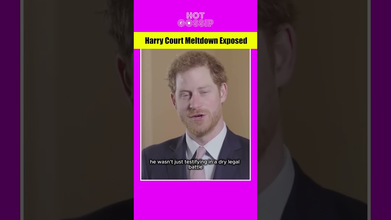 Prince Harry Melts Down In Court Exposing Lies And Shattering His Credibility