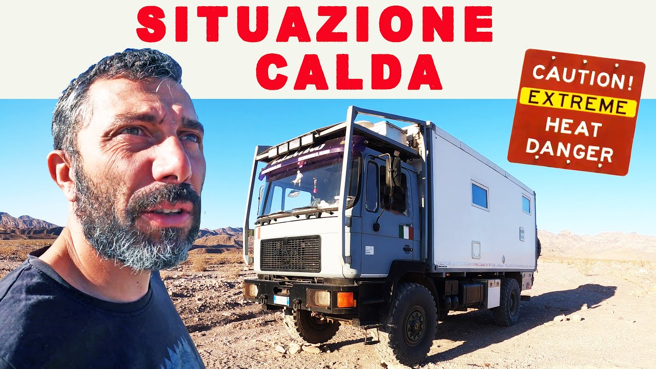 La situazione si fa calda 🔥 Death Valley U.S.A. 🔥 Giro del mondo