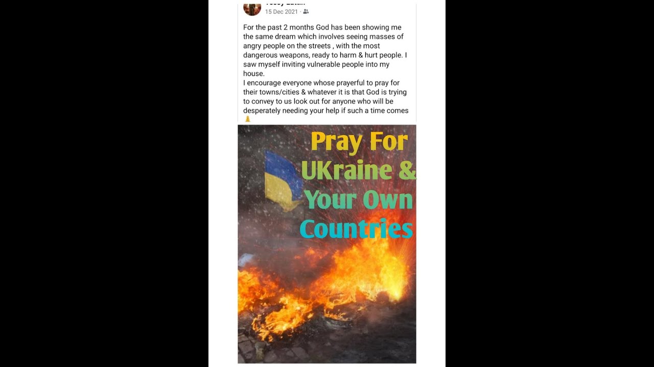 Vision From God For Ukraine              #prayforukraine