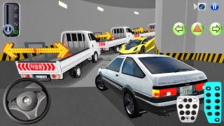 New Toyota Trueno car Stuck in Parking Garage - 3D Driving Class - 3D Driving Class Game - Car Game screenshot 1