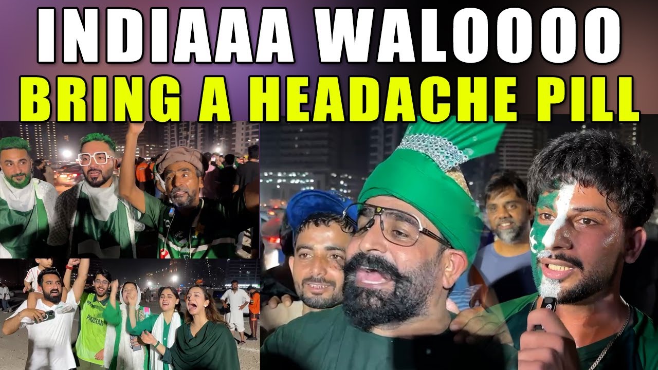 India walooo khushbu laga kar aana Final main | Pak fans open challenge