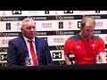 Wayne Pivac heaping praise on debutant Tompkins and hat-trick hero Adams | Guinness Six Nations