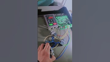 INVT VFD FREQUENCY CONTROL WITH PUSH. BUTTONS