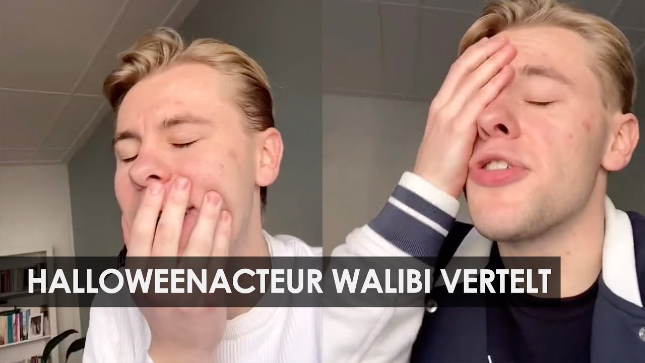 Acteur Halloween Fright Nights over problemen en bloopers (TikTok: @jorn_barte) - Walibi Holland