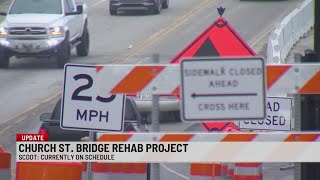 SCDOT: Church Street bridge rehab project on schedule