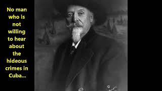 Famous Buffalo Bill SPEAKS "Sentiments on the Cuban Question" = William F. Cody = RARE Spanish-American War Wealth