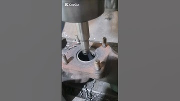 Boring Tool on Milling Machine#millingtools #milling #tools