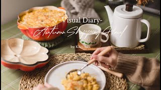 Visual Diary | Autumn Shopping Haul | 15 new items for the kitchen and dining | Unboxing, Cooking