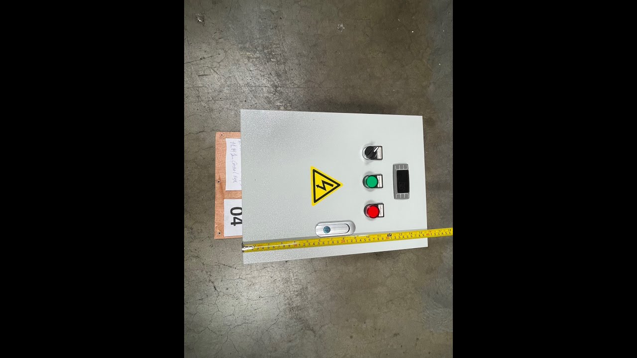 Control box of the 10HP unit of the HGZ series of split condensing ...